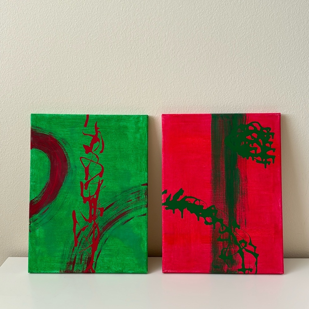 Hand painted artwork